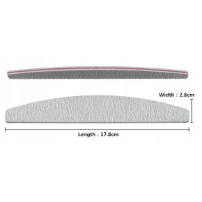 100x pilnik łódka 180/240 + waciki bezpyłowe 2x500