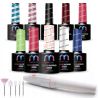 10x lakier hybrydowy MaluLac + Frezarka manicure - 1