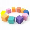 30x Polerka mini blok polerski do paznokci kolorowa kostka sześcian - 5