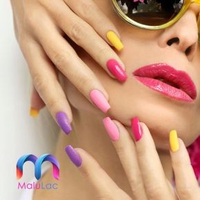 5x lakier MaluLac BAZA TOP + CLEANER ACETON 100 ml