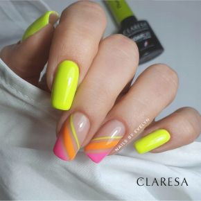 5x lakier NEON Claresa + BAZA TOP CLEANER ACETON