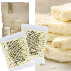 5x Wosk twardy do depilacji ItalWax Hot Film Wax White Chocolate biała czekolada 100g do podgrzewacza