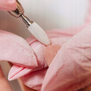 6x frez diamentowy do paznokci stożek walec pędzel