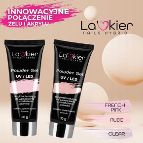 La'kier Powder Gel UV LED Bean Paste 30ml akrylożel do przedłużania paznokci