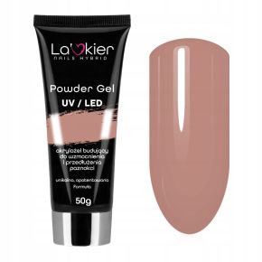 La'kier Powder Gel UV LED Light Brown 50ml akrylożel do przedłużania paznokci