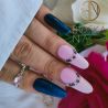 Boska Nails 363 Blue Secret brokatowy lakier hybrydowy 6ml - 8
