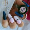 Boska Nails 364 Baila Drink brokatowy lakier hybrydowy 6ml - 6
