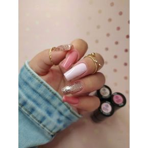 Boska Nails 369 Ibiza Disco brokatowy lakier hybrydowy 6ml