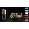 Boska Nails 370 BFlash Blue brokatowy lakier hybrydowy 6ml - 6