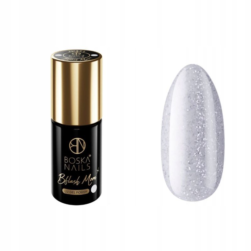 Boska Nails 371 Bflash Moon brokatowy lakier hybrydowy 6ml