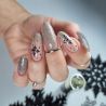 Boska Nails 371 Bflash Moon brokatowy lakier hybrydowy 6ml - 8
