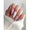 Boska Nails 372 Bflash Silver brokatowy lakier hybrydowy 6ml - 7
