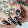 Boska Nails 375 Bflash Dark brokatowy lakier hybrydowy 6ml - 12