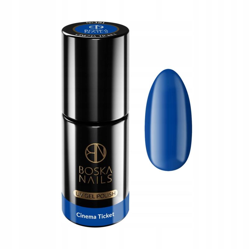 Boska Nails 381 Cinema Ticket kolorowy lakier hybrydowy 6ml