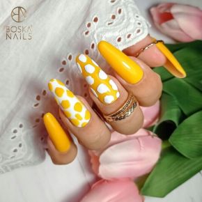 Boska Nails 383 Orange Vibe kolorowy lakier hybrydowy 6ml