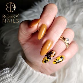 Boska Nails 383 Orange Vibe kolorowy lakier hybrydowy 6ml