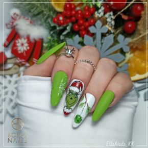 Boska Nails 389 Green Leaf kolorowy lakier hybrydowy 6ml