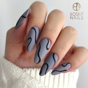 Boska Nails 406 Gray Mist kolorowy lakier hybrydowy 6ml