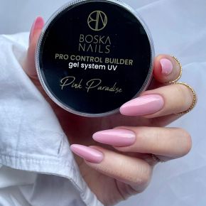 Boska Nails Pro Control Builder Pink Paradise 15ml budujący żel UV do paznokci