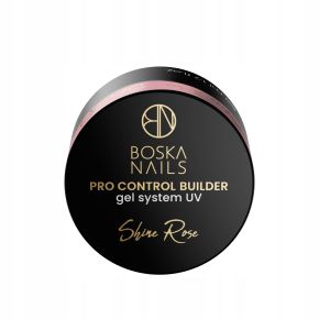 Boska Nails Pro Control Builder Shine Rose 15ml budujący żel UV do paznokci