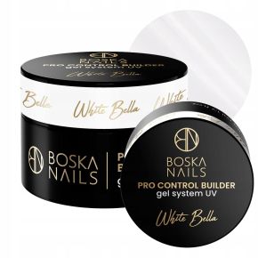 Boska Nails Pro Control Builder White Bella 15ml budujący żel UV do paznokci