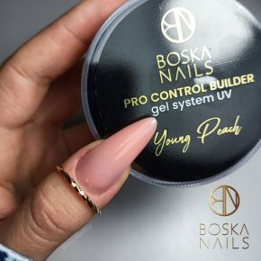 Boska Nails Pro Control Builder Young Peach 30ml budujący żel UV do paznokci