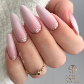 Boska Nails Top Milky w kolorze mlecznym do lakierów hybrydowych 6ml