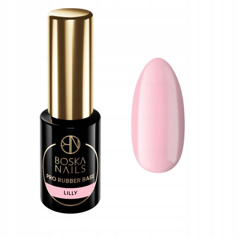 Boska Pro Rubber Base Lilly Baza kauczukowa w kolorze naturalnej płytki paznokcia 6ml