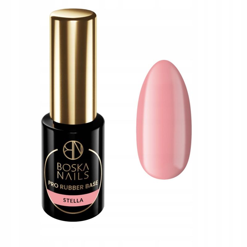 Boska Pro Rubber Base Stella Baza kauczukowa w kolorze cover pink 6ml