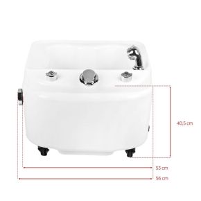 Brodzik Azzurro do pedicure z hydromasażem a023