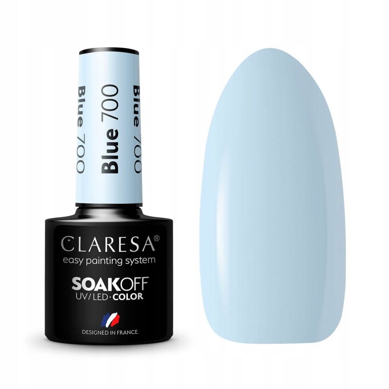 Claresa Blue 700 kolorowy lakier hybrydowy