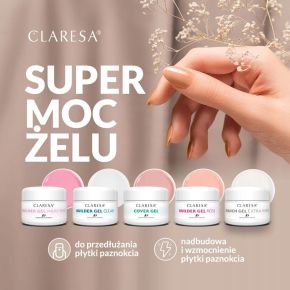 Claresa Builder Gel Clear 12g żel budujący