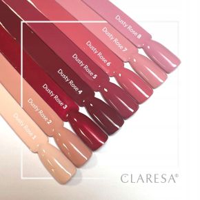 Claresa Dusty Rose 2 kolorowy lakier hybrydowy 5g