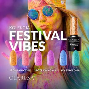 Claresa Festival Vibes 5 kolorowy lakier hybrydowy 5g