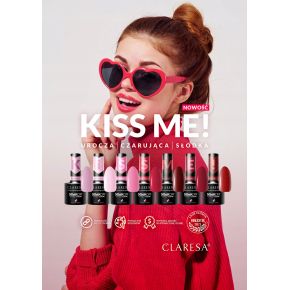 Claresa Kiss Me! 3 kolorowy lakier hybrydowy 5g