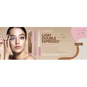 Claresa Lash Double Espresso odżywcze żelowe serum do rzęs z kofeiną 10g