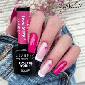 Claresa Love Story 9 kolorowy lakier hybrydowy 5g