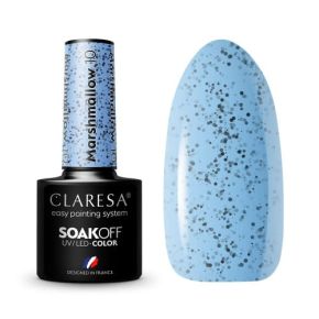 Claresa Marshmallow 10 kolorowy lakier hybrydowy z drobinkami 5g