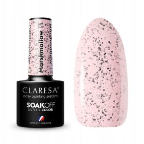 Claresa Marshmallow 13 kolorowy lakier hybrydowy z drobinkami 5g