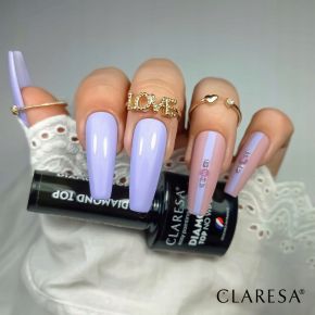 Claresa Marshmallow 13 kolorowy lakier hybrydowy z drobinkami 5g