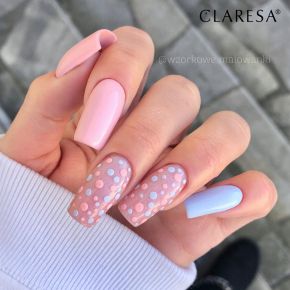 Claresa Marshmallow 13 kolorowy lakier hybrydowy z drobinkami 5g