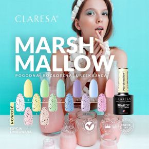 Claresa Marshmallow 13 kolorowy lakier hybrydowy z drobinkami 5g