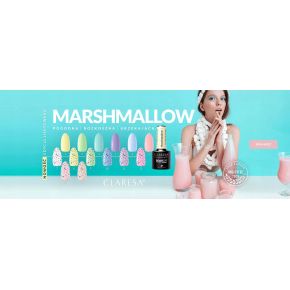 Claresa Marshmallow 13 kolorowy lakier hybrydowy z drobinkami 5g