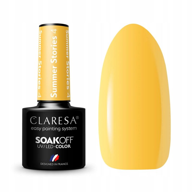 Claresa Summer Stories 4 kolorowy lakier hybrydowy 5g