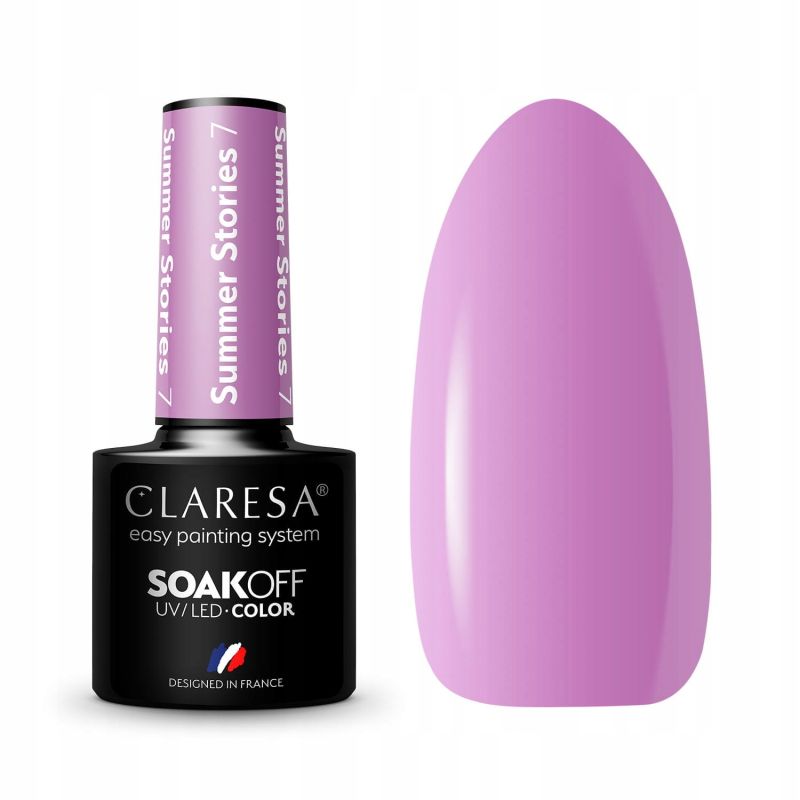 Claresa Summer Stories 7 kolorowy lakier hybrydowy 5g