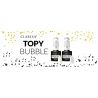 Claresa Top Bubble Black Mat No Wipe - matowy top (bez przemywania) z czarnymi drobinkami 5g - 8