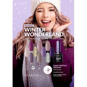 Claresa Winter Wonderland 1 kolorowy lakier hybrydowy 5g