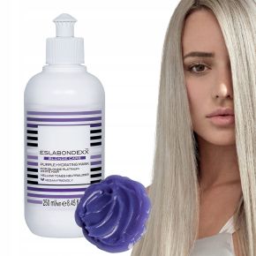 Eslabondexx Purple Hydrating Mask 250ml maska neutralizująca żółte odcienie do włosów blond