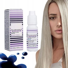 Eslabondexx Super Toning Drops Blue 20ml tonizujący pigment niebieski do włosów blond