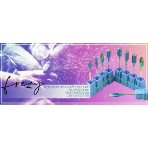 Frez diamentowy Mini Ball 2.5 do skórek żelu akrylu